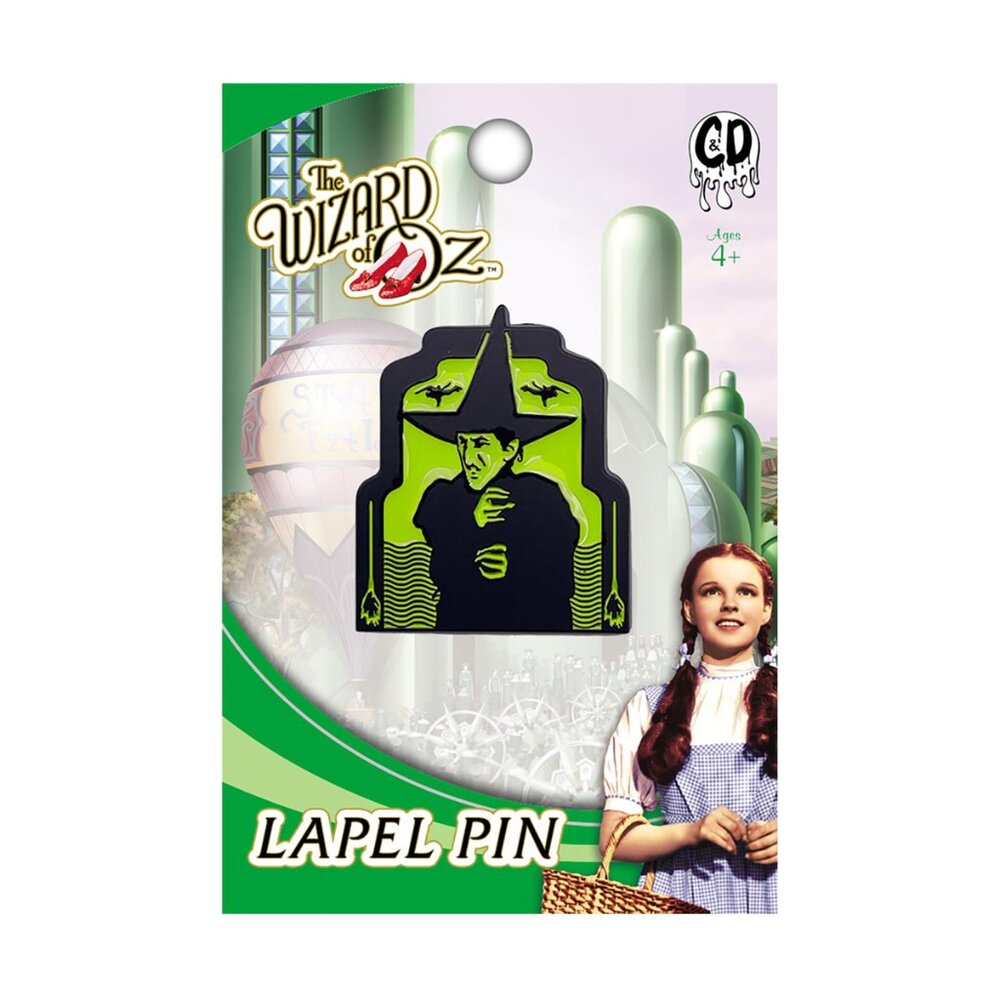 Wizard of Oz Enamel Pin - Wicked Witch Elphaba - Classic Movie Apparel Gift NWT